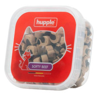 Ласощі Hupple Softy Beef для котів, м'які котячі мордочки з яловичиною, 80 гр Ласощі Hupple Softy Beef для котів, м'які котячі мордочки з яловичиною, 80 гр