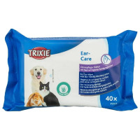Салфетки Trixie очищающие для ухода за ушами, 40 шт Салфетки Trixie очищающие для ухода за ушами, 40 шт