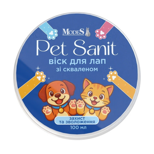 Воск MODES PetSanit для лап, со скваленом, 100 мл