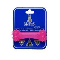 Игрушка MODES Denta кость, розовая, XS, 8 см Игрушка MODES Denta кость, розовая, XS, 8 см