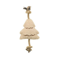 Игрушка Trixie Christmas Tree Rope, для собак, с канатом, 38 см Игрушка Trixie Christmas Tree Rope, для собак, с канатом, 38 см