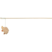 Игрушка Trixie Christmas Wand Hedgehog, для кошек, удочка с ежиком, 48 см Игрушка Trixie Christmas Wand Hedgehog, для кошек, удочка с ежиком, 48 см