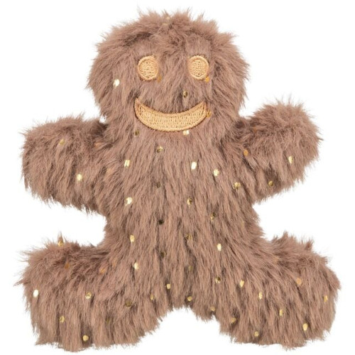 Игрушка Trixie Gingerbread Man, для собак, плюш, 10.5 см