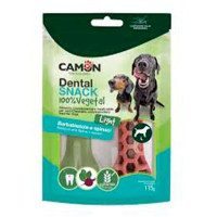 Ласощі Dental Snak Mix, кісточки з солодкої картоплі зі смаком буряка та шпинату, 115 г, L, 12.5 см