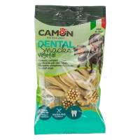 Ласощі Dental Snak, зубна щітка, з рисовим крохмалем та подрібненим рисом, 90 г, 10 шт, 7 см, S Ласощі Dental Snak, зубна щітка, з рисовим крохмалем та подрібненим рисом, 90 г, 10 шт, 7 см, S