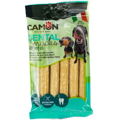 Лакомства Dental Snak, канноли с рисовым крахмалом и измельчённым рисом, 140 г, 5 шт, 13 см, L