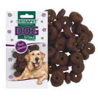 Ласощі Dog для собак, снекі з яловичини, кільця, 80 г, 12 шт Ласощі Dog для собак, снекі з яловичини, кільця, 80 г, 12 шт