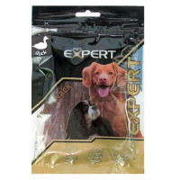 Ласощі Expert для собак, сушене качине м'ясо, смужки, 10 см, 80 г, 24 шт Ласощі Expert для собак, сушене качине м'ясо, смужки, 10 см, 80 г, 24 шт
