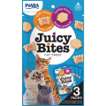 Ласощі INABA "Juicy Bites" для котів, соковиті снеки з гребінцем і крабом, 3 шт, 33,9 г