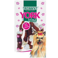 Ласощі York для собак, кальцієві кісточки з качкою, 50 г, 12 шт Ласощі York для собак, кальцієві кісточки з качкою, 50 г, 12 шт
