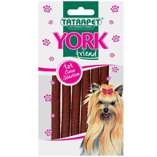 Ласощі York для собак, яловичі палички, 20 шт