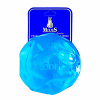 Мяч MODES для собак, с пищалкой, голубой, 7,5 см Мяч MODES для собак, с пищалкой, голубой, 7,5 см