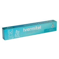 Суспензия MODES Ivermitel для котят и щенков, антигельминтная, со вкусом мяса, 5 мл Суспензия MODES Ivermitel для котят и щенков, антигельминтная, со вкусом мяса, 5 мл