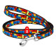 Поводок WAUDOG Nylon для кошек и мелких пород собак, рисунок 