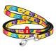 Поводок WAUDOG Nylon для кошек и мелких пород собак, рисунок 