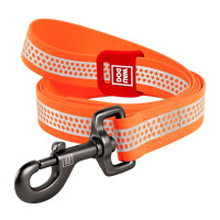 Поводок WAUDOG Waterproof для собак, светоотражающий, оранжевый, L-XXL, 2.5 см, 1.83 м Поводок WAUDOG Waterproof для собак, светоотражающий, оранжевый, L-XXL, 2.5 см, 1.83 м