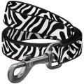 Поводок WAUDOG Nylon для собак, рисунок "Зебра", S, 1.5 см, 3 м