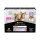 Вологий корм Purina Pro Plan Kitten Healthy Start для кошенят, з індичкою, 10 × 85 г