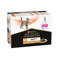 Вологий корм Purina Pro Plan VD OM для дорослих котів, для зниження надлишкової маси тіла, з куркою, 10 × 85 г
