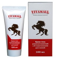 Крем-гель VitamAll ранозаживляющий с D-пантенолом, для лошадей