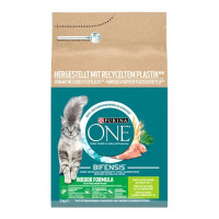 Сухий корм Purina One Indoor для дорослих котів, що живуть у приміщенні, з індичкою, 3 кг Сухий корм Purina One Indoor для дорослих котів, що живуть у приміщенні, з індичкою, 3 кг