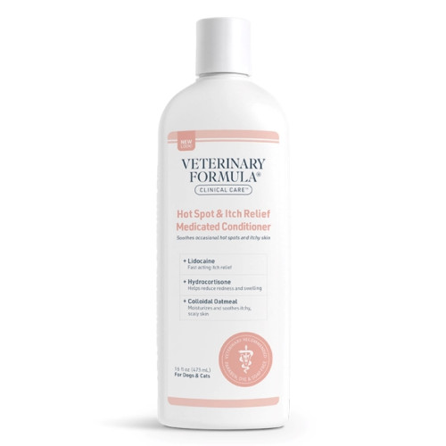 Кондиціонер Veterinary Formula Hot Spot & Itch Relief Medicated Conditioner для собак і котів, 473 мл