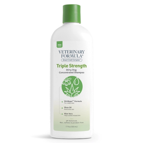 Шампунь Veterinary Formula Triple Strength Dirty Dog Concentrated Shampo, для собак і котів, 503 мл