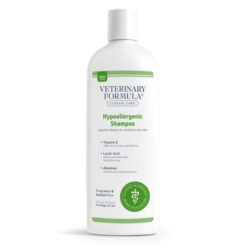 Шампунь Veterinary Formula Clinical Care Hypoallergenic Shampoo для собак і котів, 473 мл