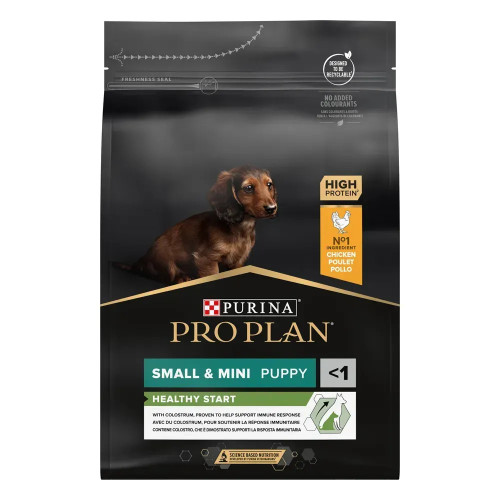 Сухий корм Purina Pro Plan Puppy Small&Mini Optistart для цуценят малих порід, з куркою, 3 кг