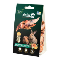 Лакомство AnimAll сушеная морковь для грызунов, натуральные, 50 г Лакомство AnimAll сушеная морковь для грызунов, натуральные, 50 г