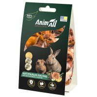 Ласощі AnimAll морква та гарбуз для гризунів, сушені, 50 г Ласощі AnimAll морква та гарбуз для гризунів, сушені, 50 г