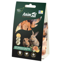 Лакомство AnimAll овощной микс с цукини для грызунов, сушеные, 50 г Лакомство AnimAll овощной микс с цукини для грызунов, сушеные, 50 г