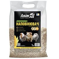 Наполнитель AnimAll кукурузный для туалетов, для грызунов, 1 кг Наполнитель AnimAll кукурузный для туалетов, для грызунов, 1 кг