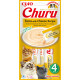 Ласощі Inaba Churu для котів, вершковий мус у стіках, тунець з сиром, 14 г×4 шт.