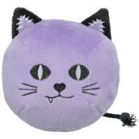 Игрушка Trixie Halloween кот с пищалкой для собак, мягкая игрушка, 10 см Игрушка Trixie Halloween кот с пищалкой для собак, мягкая игрушка, 10 см
