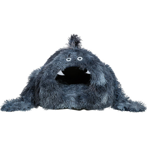 Лежак Trixie Monster cave для котів, печера для відпочинку, 46×33×46 см, темно-синій