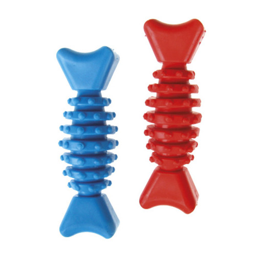 Игрушка Tatrapet Dental Gum для собак, косточка резиновая, 12 см, разные цвета