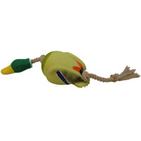 Игрушка Tatrapet Toys Fun для собак, латексная гусь с канатом, 43 см Игрушка Tatrapet Toys Fun для собак, латексная гусь с канатом, 43 см