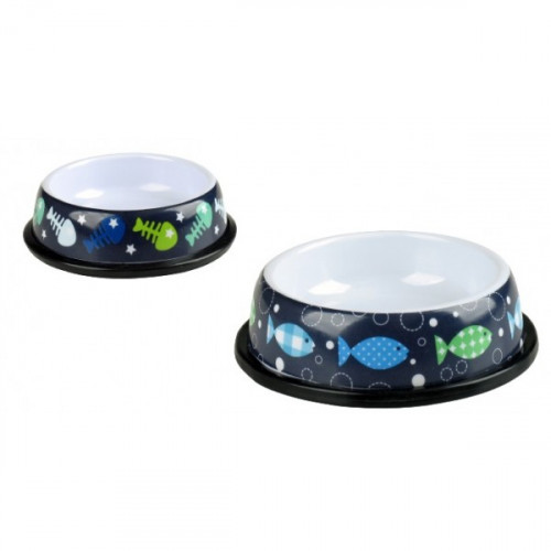 Миска Tetrapet для собак и кошек меламиновая Expert, пластиковая, 0.15 л, 13×4 см