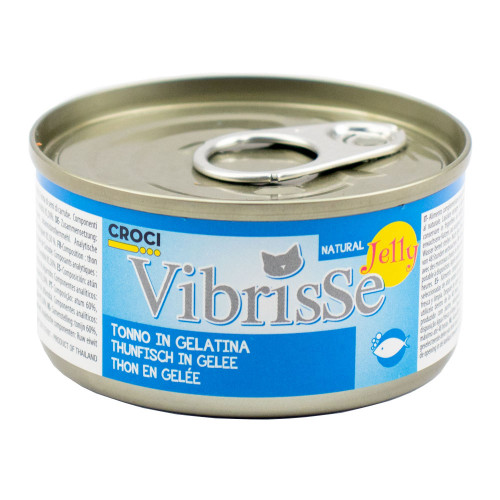 Консерва Croci Vibrisse Jelly для кошек, тунец в желе, 70 г