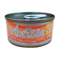 Консерва Croci Vibrisse Menu для кошек, курица с ягодами годжи в творожном соусе, 70 г Консерва Croci Vibrisse Menu для кошек, курица с ягодами годжи в творожном соусе, 70 г