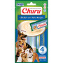 Лакомство Inaba Churu для собак, сливочный мусс в стиках, курица, тунец, 4×14 г