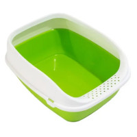 Туалет MPS Beta Plus Small Red для кошек, с рамкой, красный, 43×31×16 см Туалет MPS Beta Plus Small Red для кошек, с рамкой, красный, 43×31×16 см