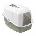 Туалет MPS Komoda Light Green для кошек, бокс с фильтром, светло-зеленый, 54×39×40 см