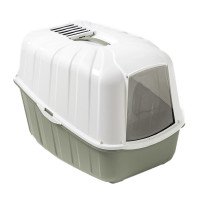 Туалет MPS Komoda Light Green для кошек, бокс с фильтром, светло-зеленый, 54×39×40 см Туалет MPS Komoda Light Green для кошек, бокс с фильтром, светло-зеленый, 54×39×40 см