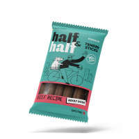 Ласощі Half&Half для собак, у формі м'ясних паличок, яловичина, 100 г Ласощі Half&Half для собак, у формі м'ясних паличок, яловичина, 100 г