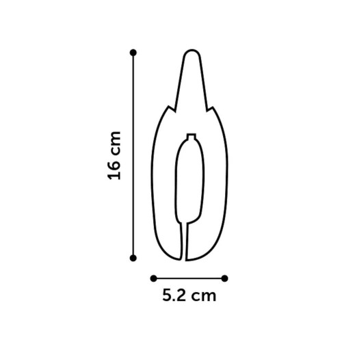 Когтерез Flamingo Comfort с ограничителем, для собак, размер L, 16×5.2 см