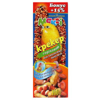 Макси крекер для волнистых попугаев ореховый, бонус +15%.