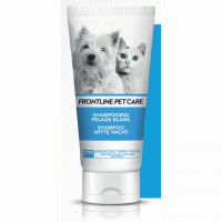 Шампунь Boehringer Ingelheim Frontline Pet Care для білої шерсті, 200 мл Шампунь Boehringer Ingelheim Frontline Pet Care для білої шерсті, 200 мл