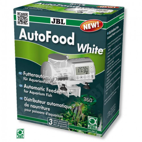 Автоматична годівниця JBL AutoFood WHITE для акваріумних риб, біла